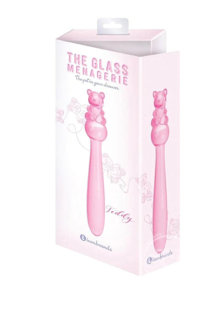 Glass Menagerie - Teddy Dildo - Pink | 847841011037 | Available at EroticWarehouse.com