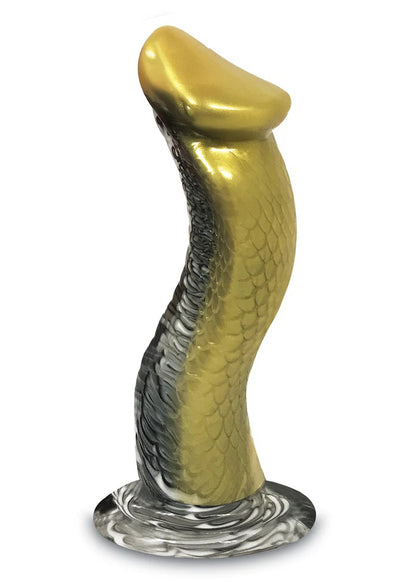 Alien Nation Venomus Silicone Creature Dildo - Gold | 847841013512 | Available at EroticWarehouse.com