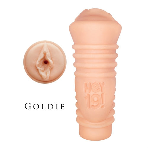 Hey 19 Celebrity Stroker - Goldie Pussy Stroker | 847841024037 | Available at EroticWarehouse.com