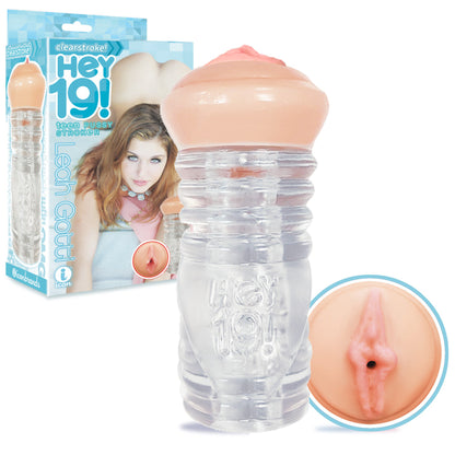 Hey 19 - Clear Pussy Celebrity Stroker - Leah Gotti | 847841024204 | Available at EroticWarehouse.com