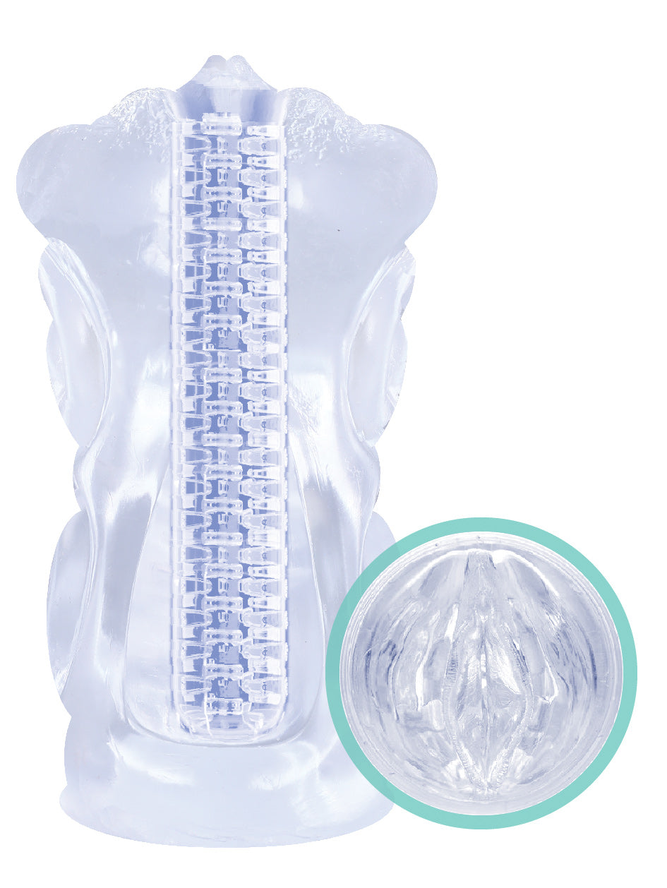 Jack-It Frost Stroker - Spirals | 847841031035 | Available at EroticWarehouse.com