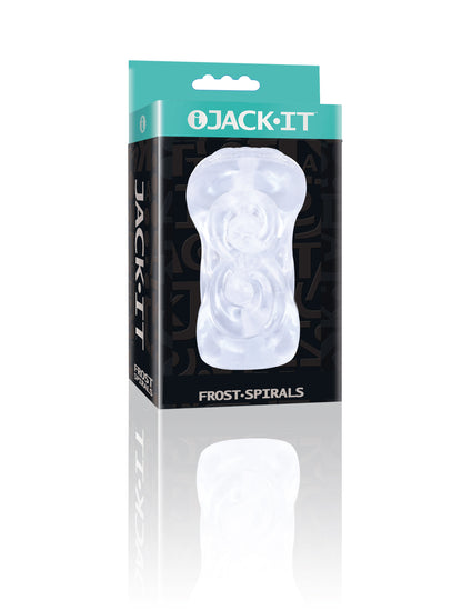 Jack-It Frost Stroker - Spirals | 847841031035 | Available at EroticWarehouse.com