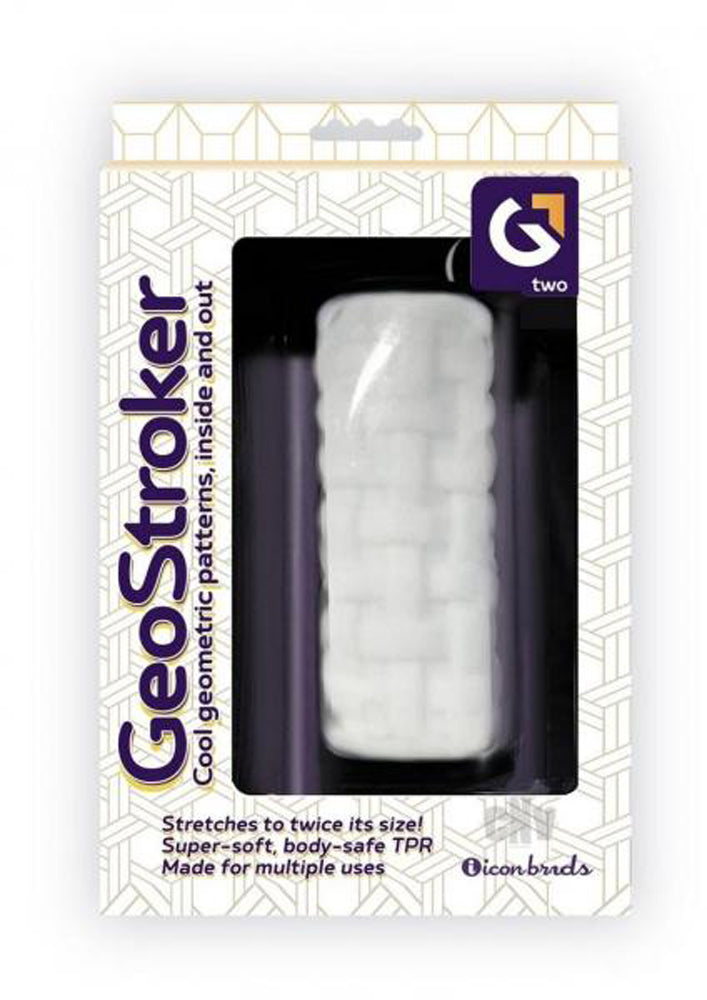 Geostroker 2 Stroker - White | 847841031059 | Available at EroticWarehouse.com