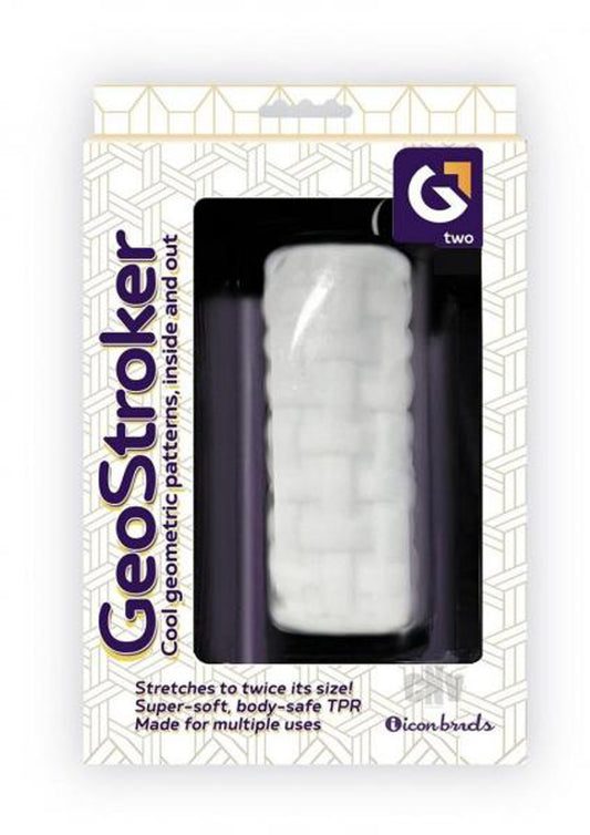 Geostroker 2 Stroker - White | 847841031059 | Available at EroticWarehouse.com