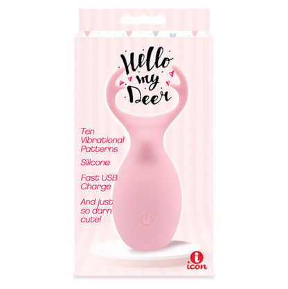 Buzzy Buddies Hello Dear - Pink | 847841040303 | Available at EroticWarehouse.com