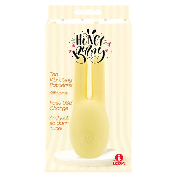 Buzzy Buddies Honey Bunny - Yellow | 847841040310 | Available at EroticWarehouse.com