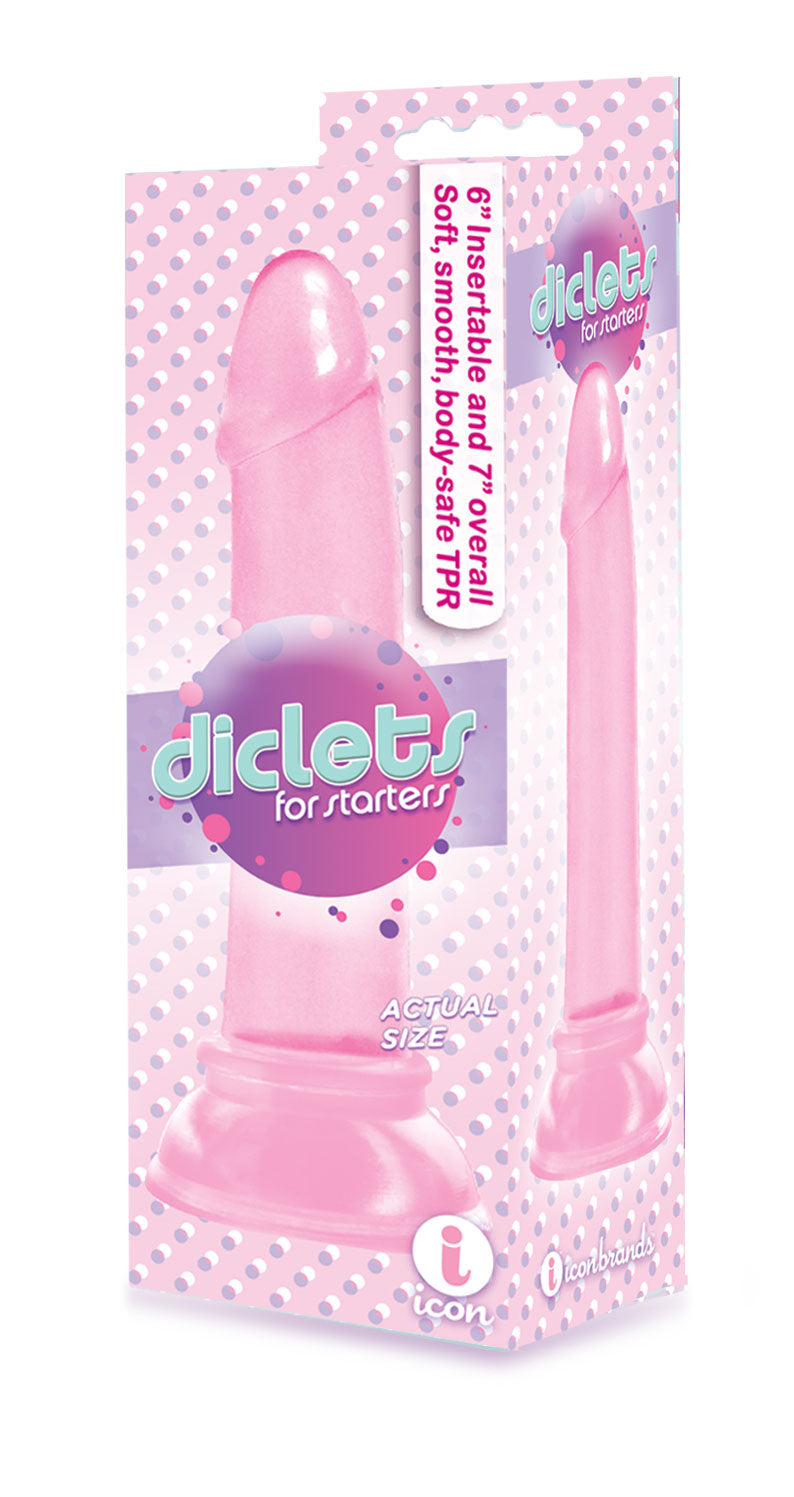 The 9's - Diclet's 7 Inch Jelly Dong - Pink Pink | 847841026789 | Available at EroticWarehouse.com