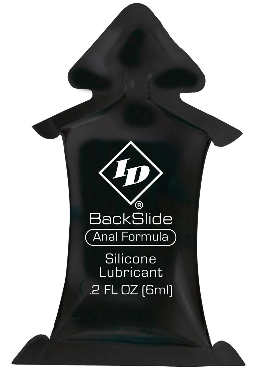 ID Backslide Silicone Lubricant - 144 Count 6ml Pillows - Bulk | | Available at EroticWarehouse.com