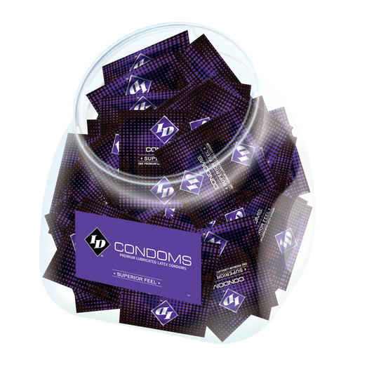 ID Condoms - Superior Feel - 144 Piece Jar | | Available at EroticWarehouse.com