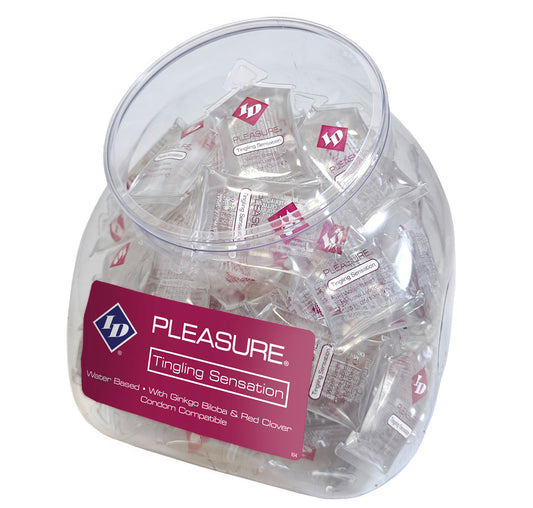 Pleasure 10 ml Pillow Jar - 144 Pc | 761236109973 | Available at EroticWarehouse.com
