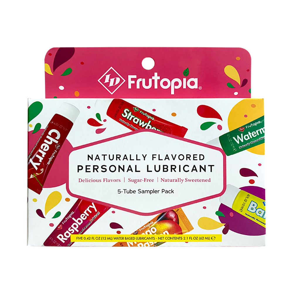 Frutopia 5-Tube Sampler Pack Assorted Flavors | 761236902963 | Available at EroticWarehouse.com