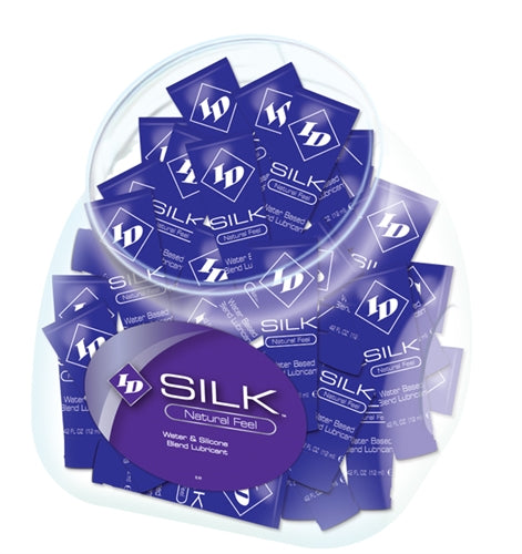 ID Silk - 72 Piece Bowl - 12ml Tubes Water Based Lubricant | | Available at EroticWarehouse.com