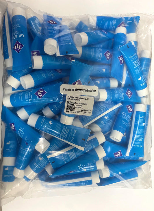 Glide 12ml Tubes - Bag of 72 | 761236109522 | Available at EroticWarehouse.com