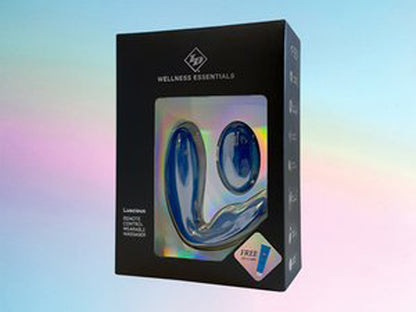 Luscious Remote Control Wearable Massager - Blue | 761236903878 | Available at EroticWarehouse.com