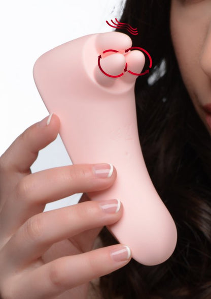 Vibrassage Fondle Vibrating Clit Massager - Pink | 848518032355 | Available at EroticWarehouse.com