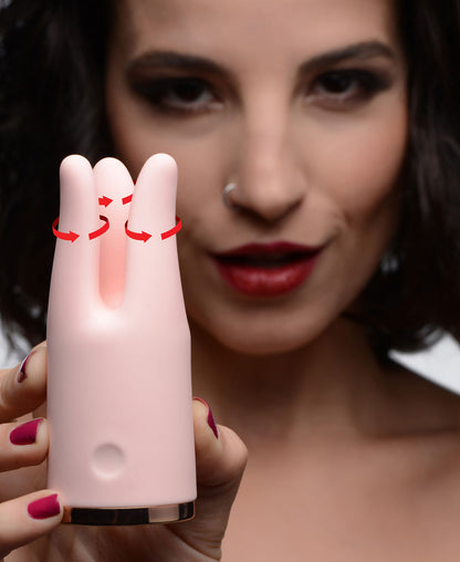Vibrassage Twirl 10x Vibrating Clit Teaser - Pink | 848518034953 | Available at EroticWarehouse.com