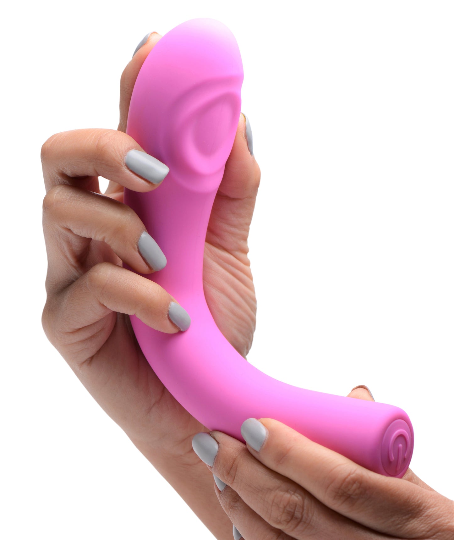 5 Star 9x Pulsing G-Spot Silicone Vibrator - Pink | 848518040442 | Available at EroticWarehouse.com
