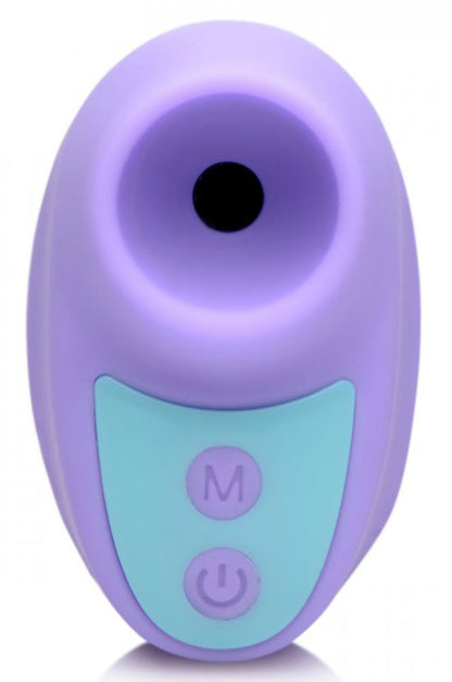 Shegasm Mini 12x Mini Silicone Clit Stimulator - Purple | 848518043689 | Available at EroticWarehouse.com