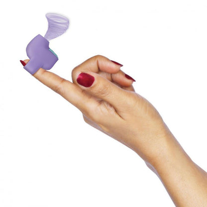 Shegasm Mini 12x Mini Silicone Clit Stimulator - Purple | 848518043689 | Available at EroticWarehouse.com