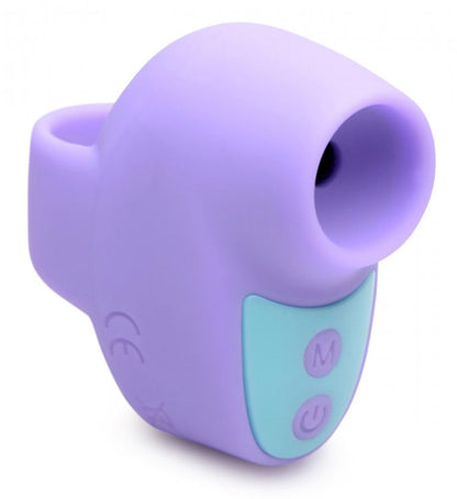 Shegasm Mini 12x Mini Silicone Clit Stimulator - Purple | 848518043689 | Available at EroticWarehouse.com