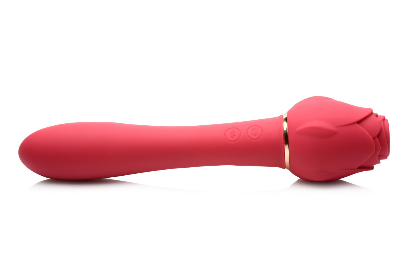 Bloomgasm - Sweet Heart Rose 5x Suction Rose and 10x Vibrator - Pink | 848518045317 | Available at EroticWarehouse.com