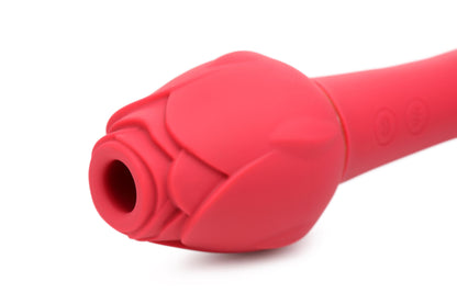 Bloomgasm - Sweet Heart Rose 5x Suction Rose and 10x Vibrator - Pink | 848518045317 | Available at EroticWarehouse.com