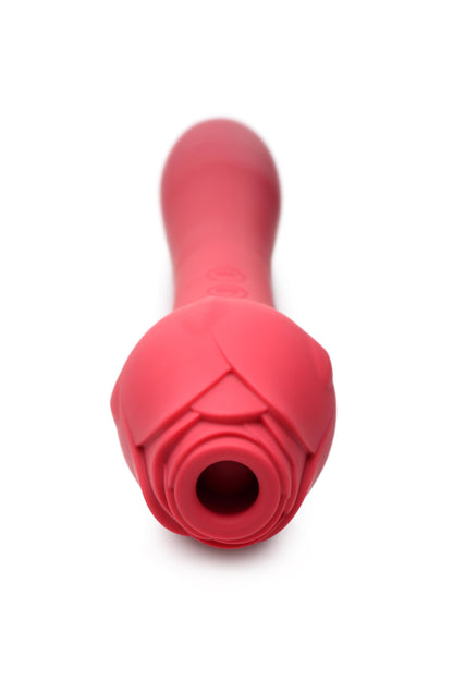 Bloomgasm - Sweet Heart Rose 5x Suction Rose and 10x Vibrator - Pink | 848518045317 | Available at EroticWarehouse.com