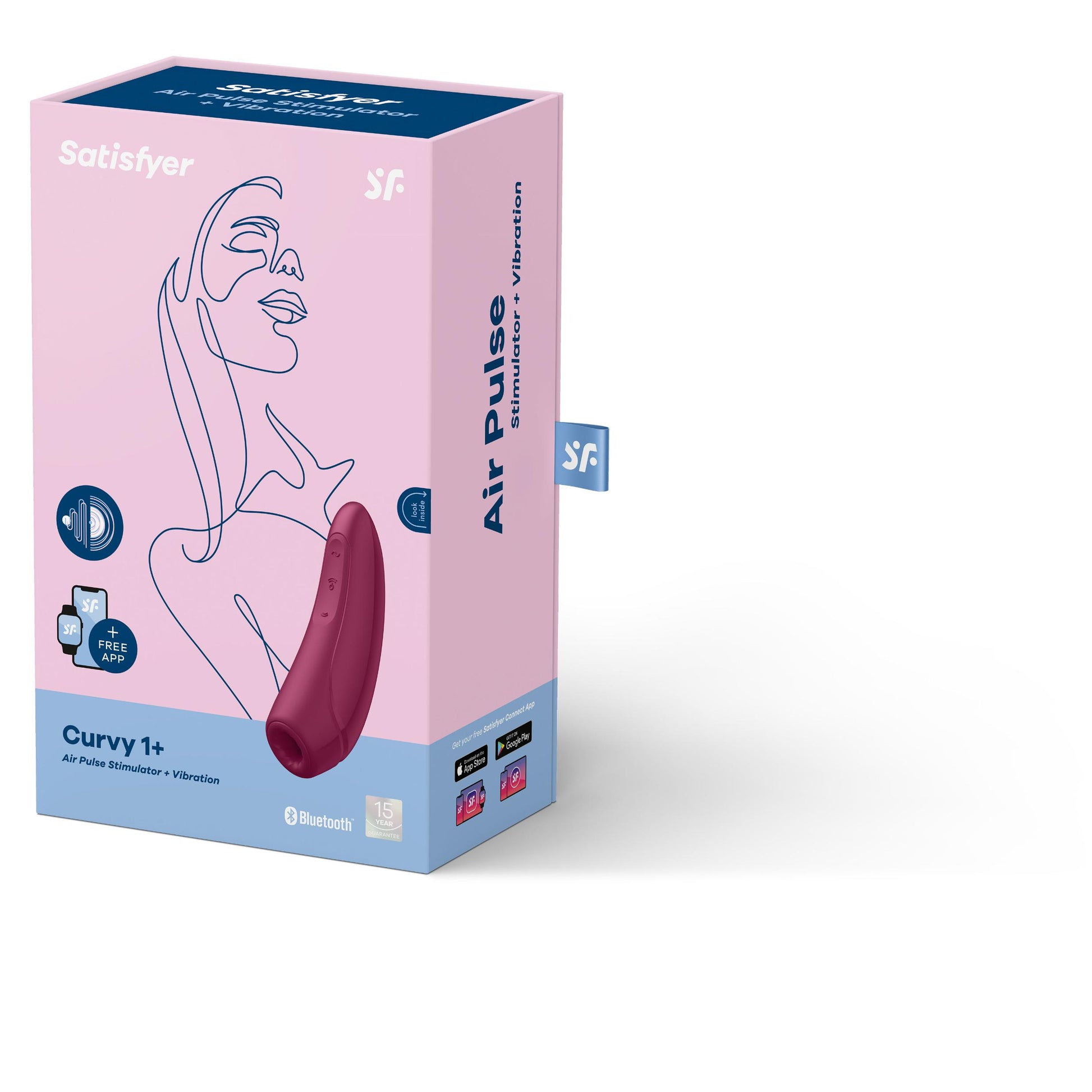 Curvy 1 Plus - Rose Red | 4061504007496 | Available at EroticWarehouse.com