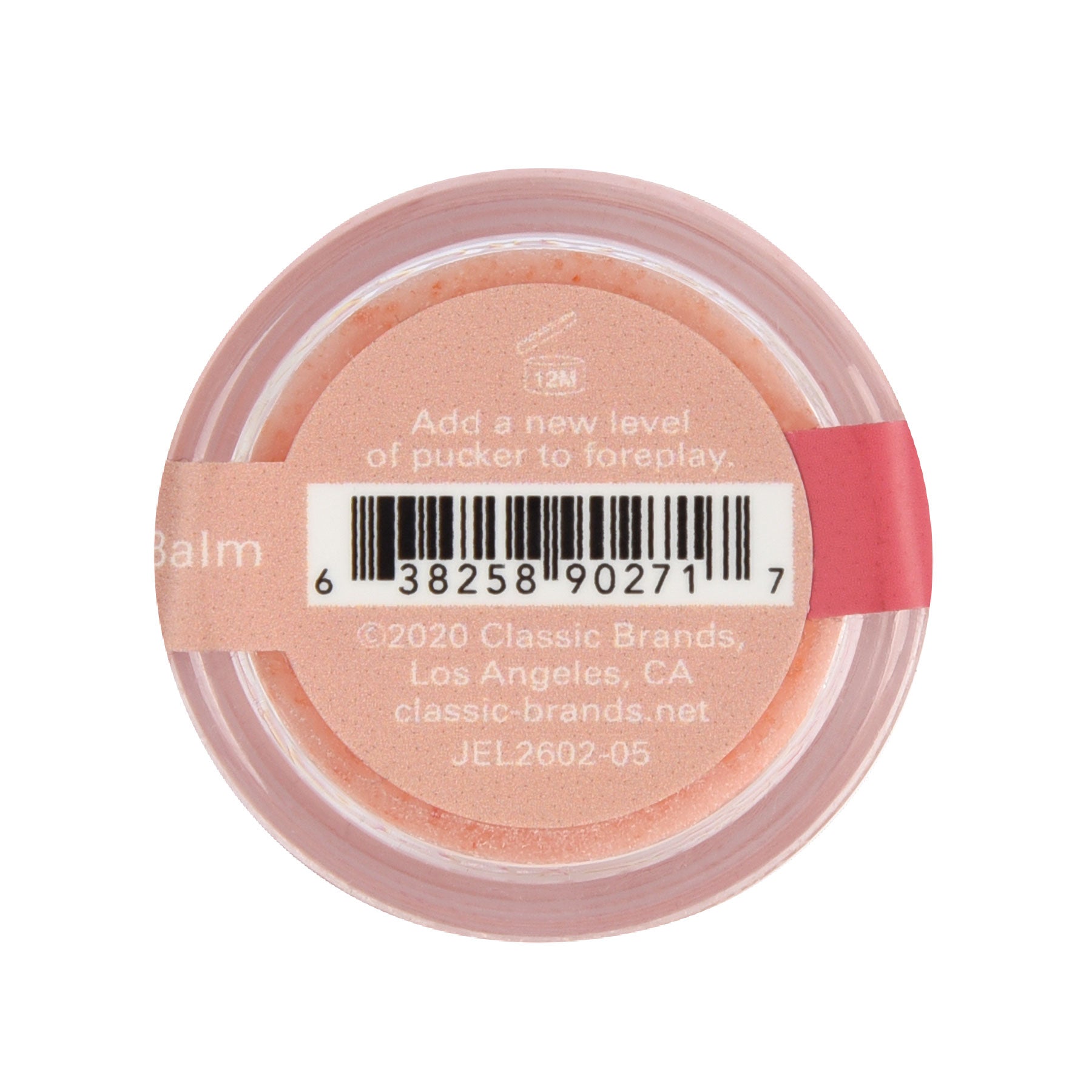 Nipple Nibbler Sour Pleasure Balm Peach Pizazz - 3g Jar | 638258902717 | Available at EroticWarehouse.com