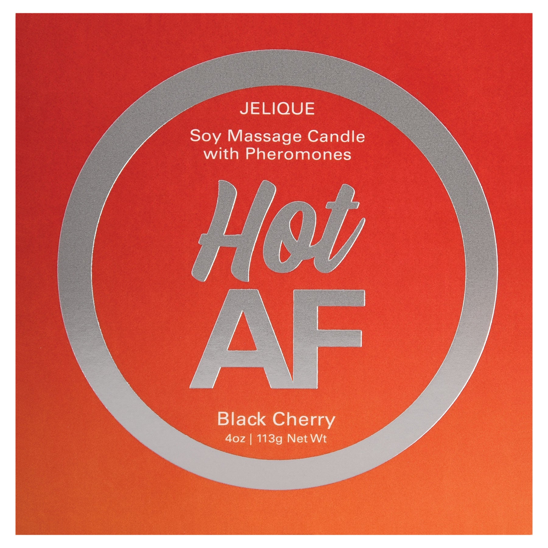 Mood Candle - Hot Af - Black Cherry - 4 Oz. Jar | 638258450041 | Available at EroticWarehouse.com