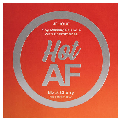 Mood Candle - Hot Af - Black Cherry - 4 Oz. Jar | 638258450041 | Available at EroticWarehouse.com