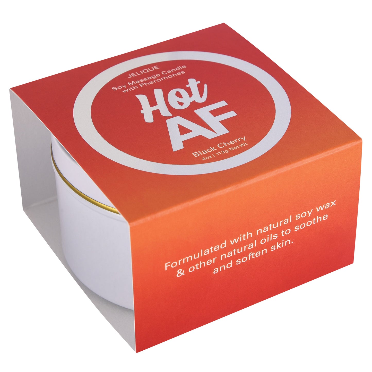 Mood Candle - Hot Af - Black Cherry - 4 Oz. Jar | 638258450041 | Available at EroticWarehouse.com