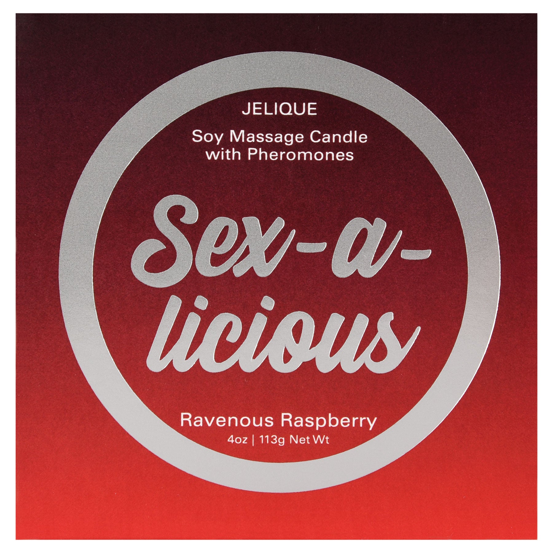 Mood Candle - Sex-a-Licious - Ravenous Raspberry - 4 Oz. Jar | 638258450058 | Available at EroticWarehouse.com