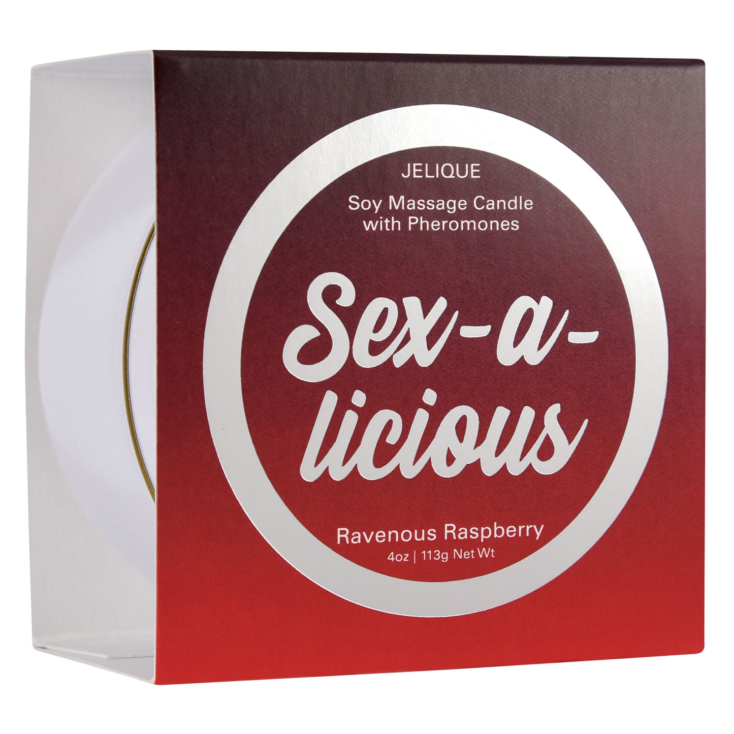 Mood Candle - Sex-a-Licious - Ravenous Raspberry - 4 Oz. Jar | 638258450058 | Available at EroticWarehouse.com
