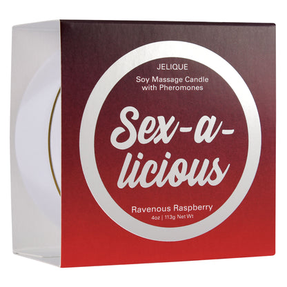 Mood Candle - Sex-a-Licious - Ravenous Raspberry - 4 Oz. Jar | 638258450058 | Available at EroticWarehouse.com