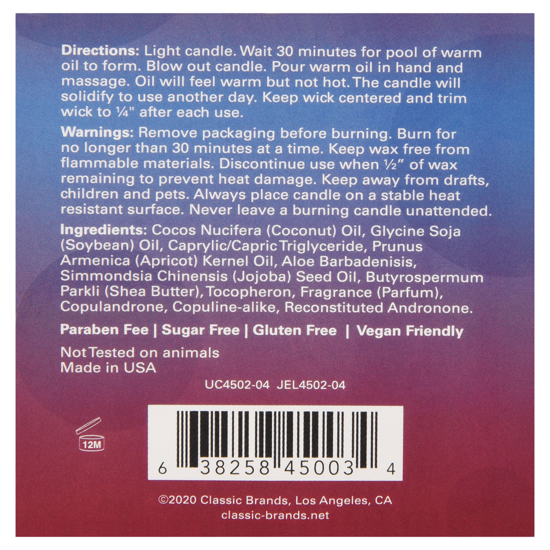 Mood Candle - Sex-a-Licious - Ravenous Raspberry - 4 Oz. Jar | 638258450058 | Available at EroticWarehouse.com