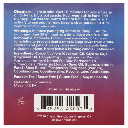 Mood Candle - Sex-a-Licious - Ravenous Raspberry - 4 Oz. Jar | 638258450058 | Available at EroticWarehouse.com