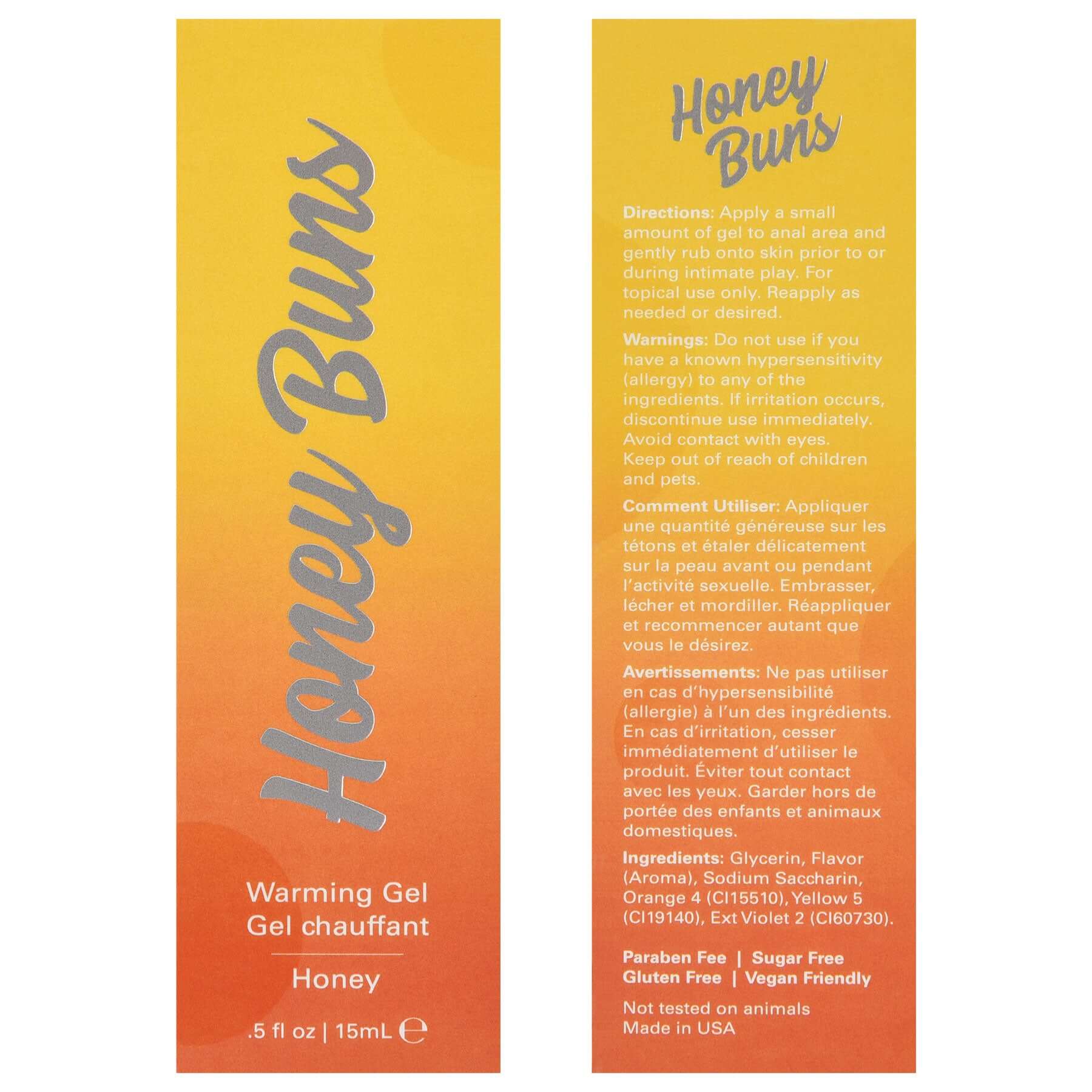 Honey Buns - 0.5 Fl. Oz./ 15ml | 638258902762 | Available at EroticWarehouse.com