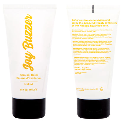 Joy Buzzer - Naked - 1.5 Fl. Oz./ 44ml | 638258310017 | Available at EroticWarehouse.com