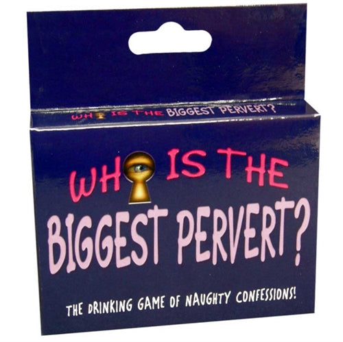 Who Is the Biggest Pervert? - Card Game | 825156107140 | Available at EroticWarehouse.com