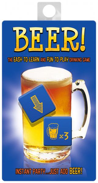 Beer! - Large Dice Game | 825156108390 | Available at EroticWarehouse.com
