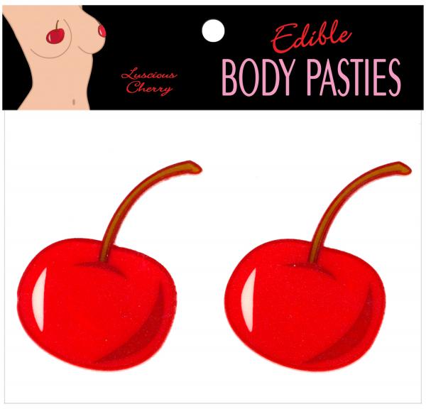 Edible Pasties - Cherry | 825156105092 | Available at EroticWarehouse.com