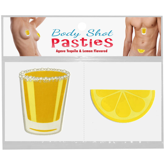 Body Shot Pasties | 825156111512 | Available at EroticWarehouse.com