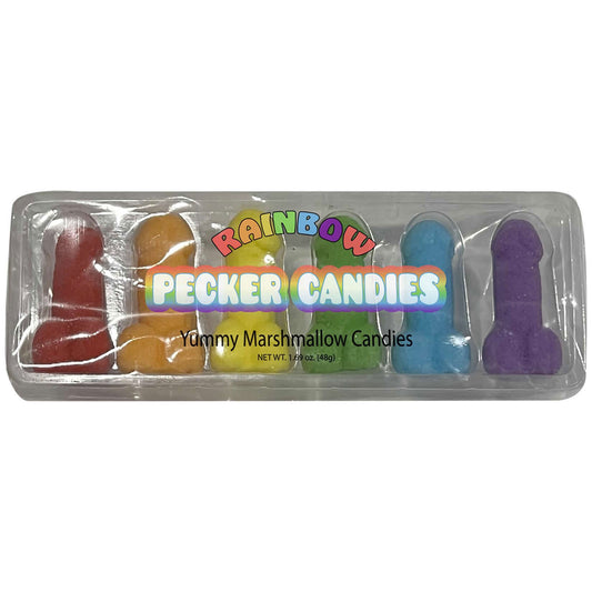 Rainbow Pecker Candies | 825156110775 | Available at EroticWarehouse.com