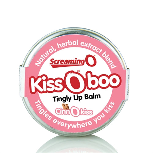Kissoboo Tingly Lip Balm - Each - Cinnokiss | 817483010873 | Available at EroticWarehouse.com