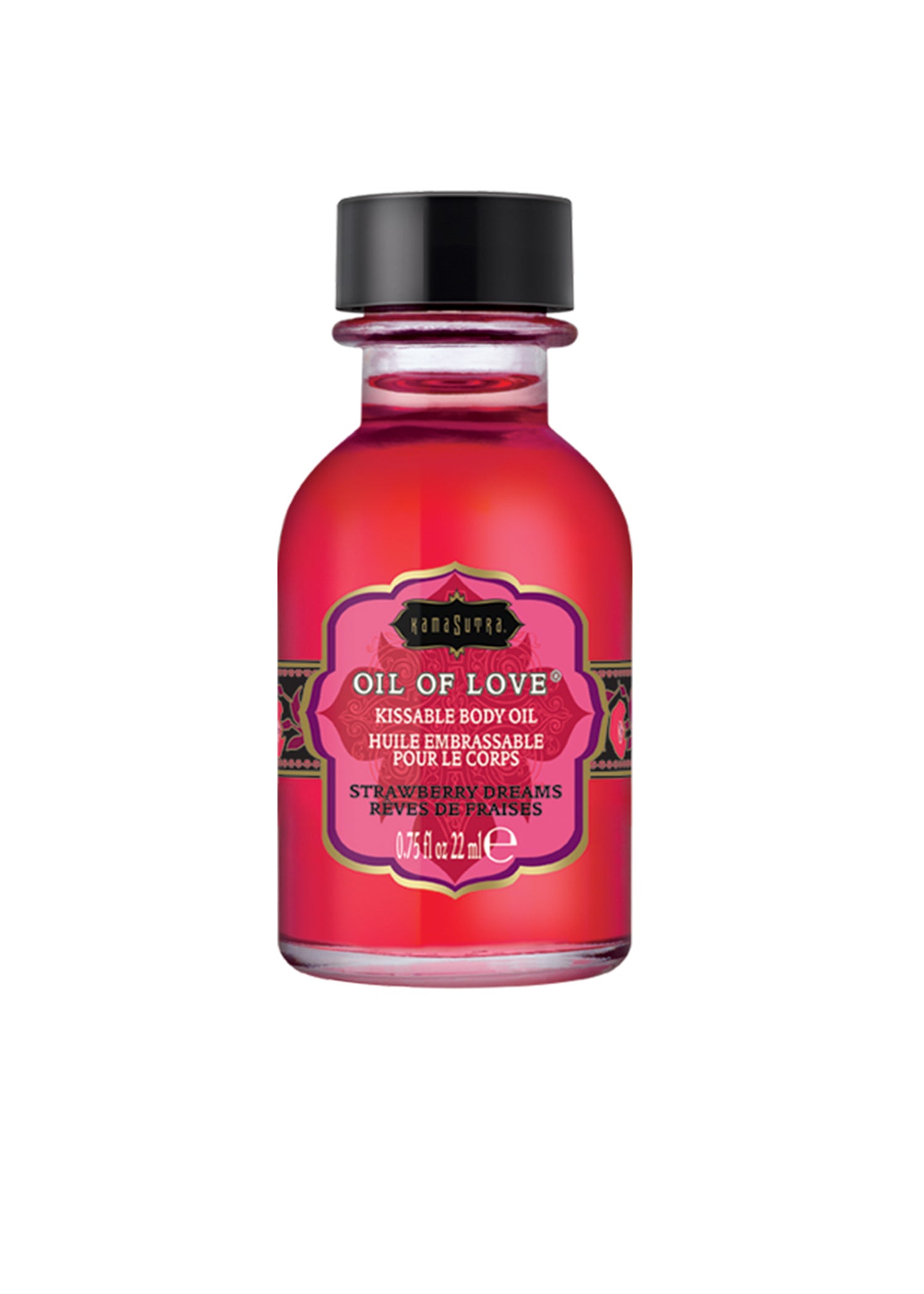 Oil of Love - Strawberry Dreams - 0.75 Fl. Oz. / 22 ml | 739122120043 | Available at EroticWarehouse.com