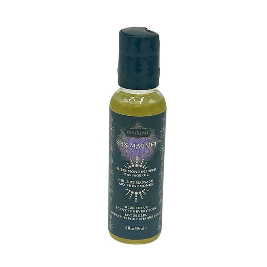 Sex Magnet Blue Lotus Pheromone Massage Oil 2 Fl | 739122120678 | Available at EroticWarehouse.com