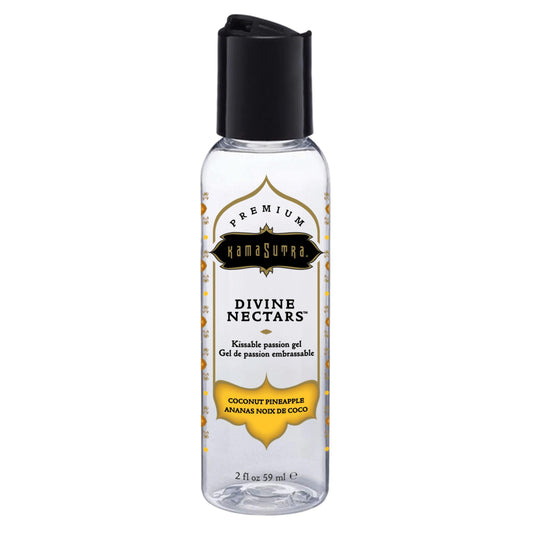 Divine Nectars Flavored Body Glide - Coconut Pineapple - 2 Fl. Oz./ 59ml | 739122130325 | Available at EroticWarehouse.com