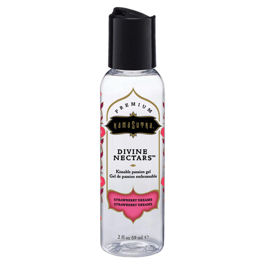 Divine Nectars Flavored Body Glide - Strawberry Dreams - 2 Fl. Oz./ 59ml | 739122130349 | Available at EroticWarehouse.com