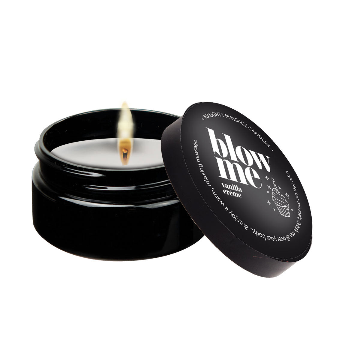 Blow Me - Massage Candle - 2 Oz - Vanilla | 739122143011 | Available at EroticWarehouse.com